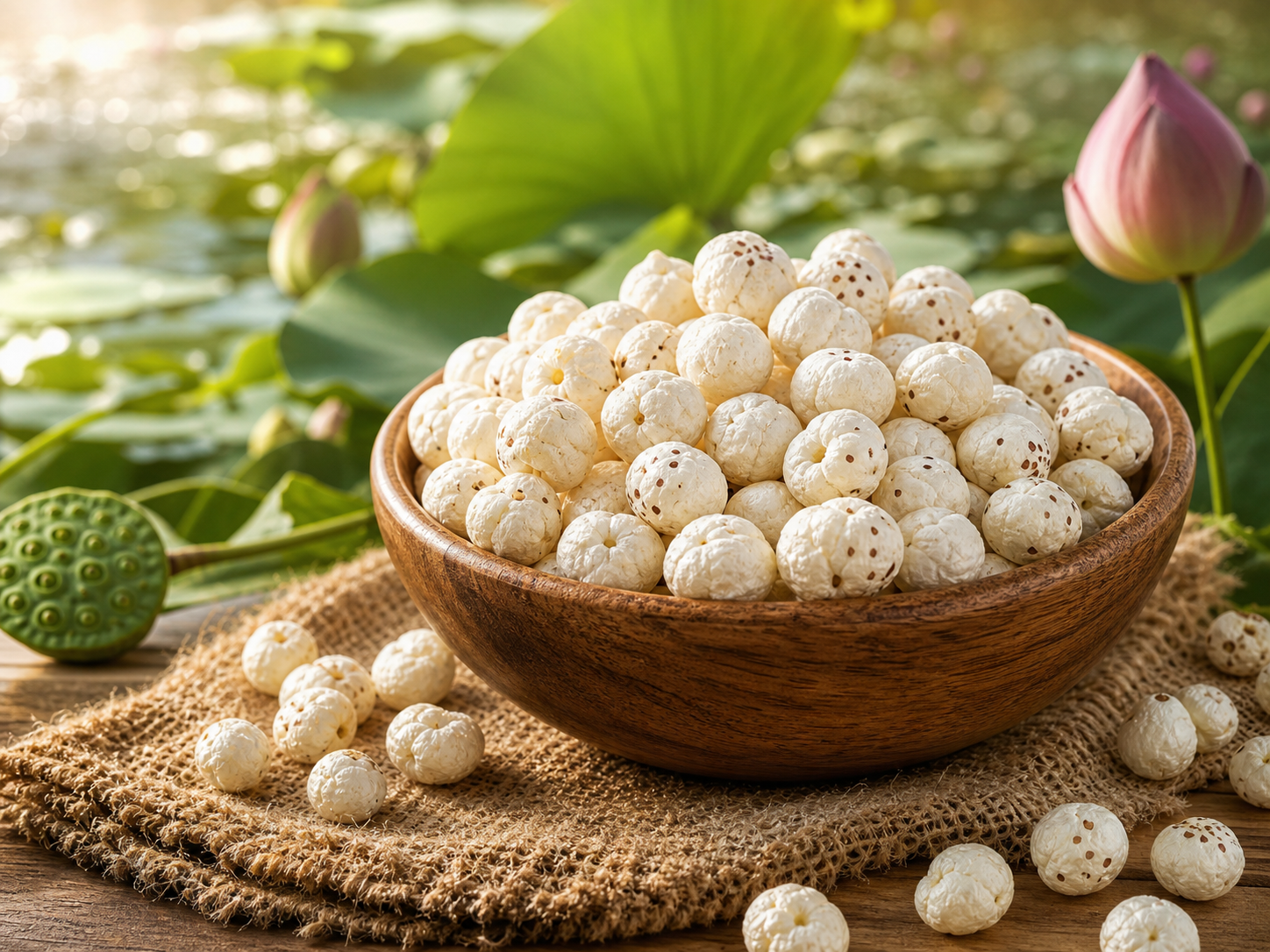 Premium makhana fox nuts export product